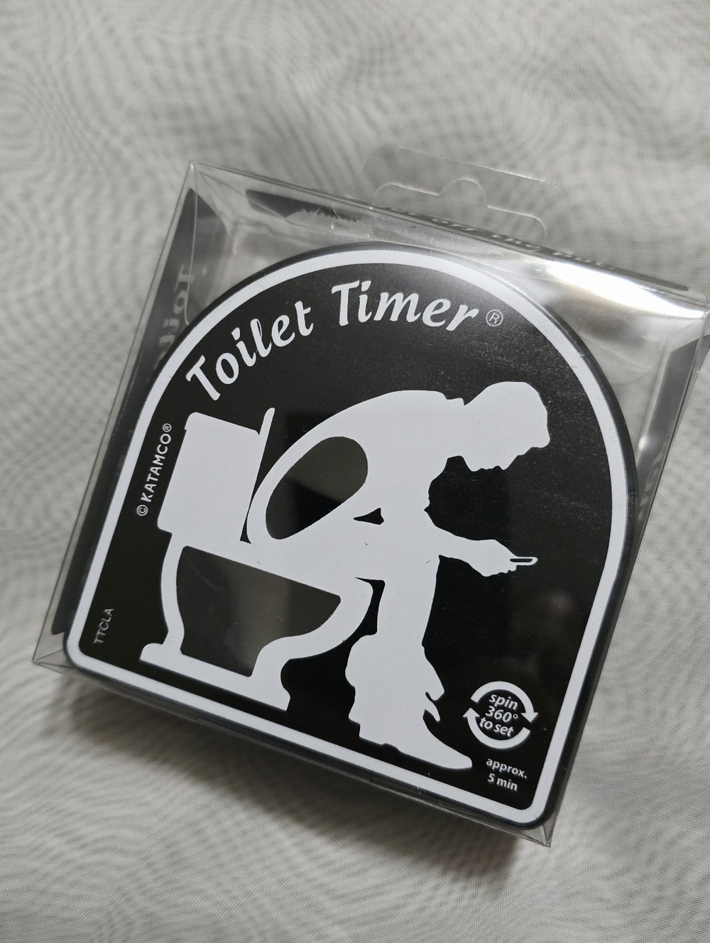 Toilet Timer Gag Gift Husband Father Funny Novelty